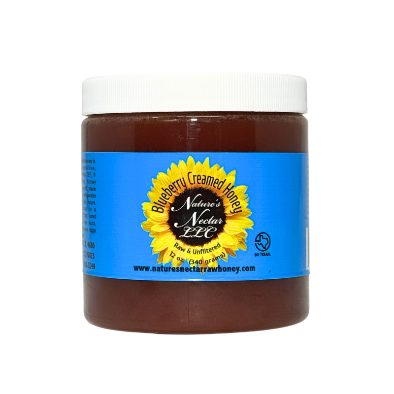BLUEBERRY CREAMED HONEY