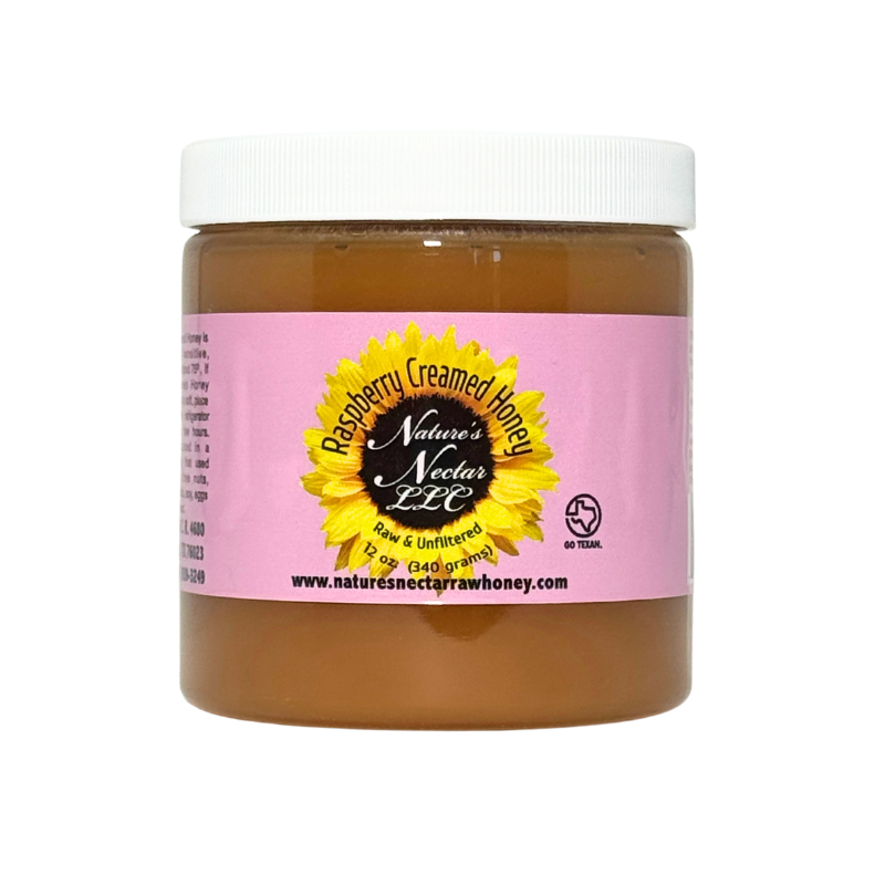 raspberry creamed honey