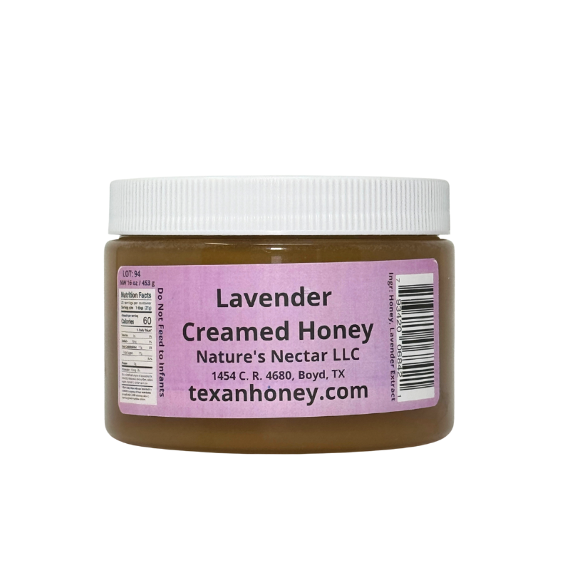 lavender creamed honey