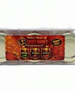 Alternative view of SPICY Honey Sampler